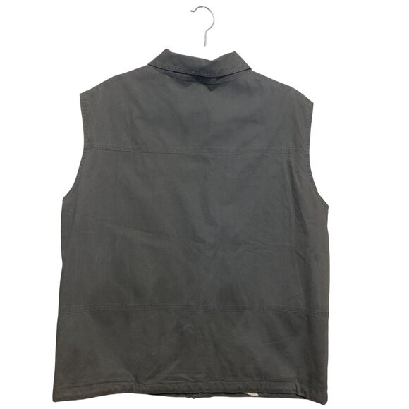 Tag Safari Men's Vest Gray Sz M Outdoor Hunting Utility Multiple Pockets Gorp - Picture 5 of 16